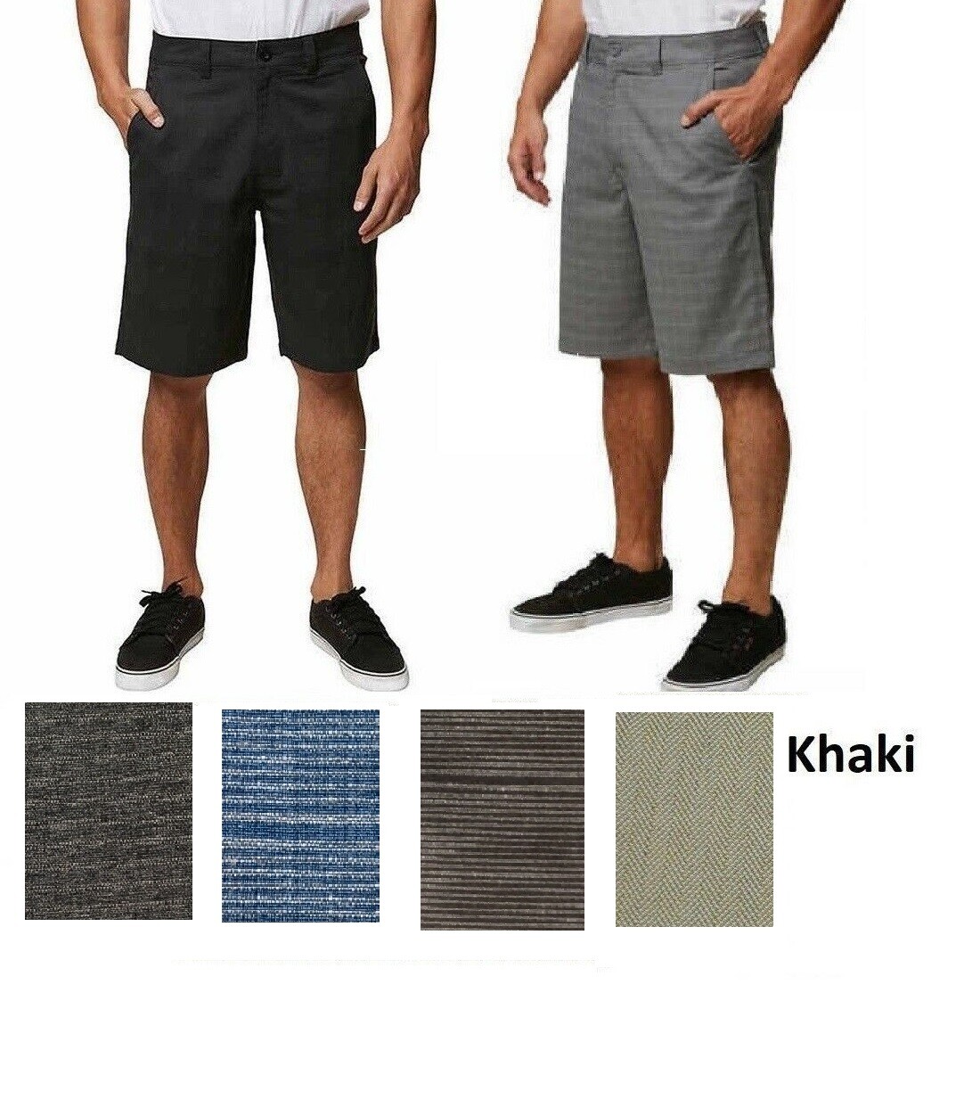 Hang Ten Men’s Flat Front Hybird Shorts