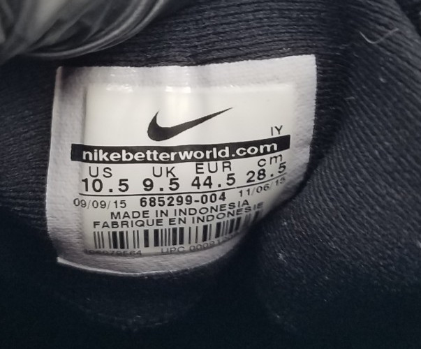 Nike SB Stefan Janoski Max Men’s Size 10.5 Sneakers Black Snake Print