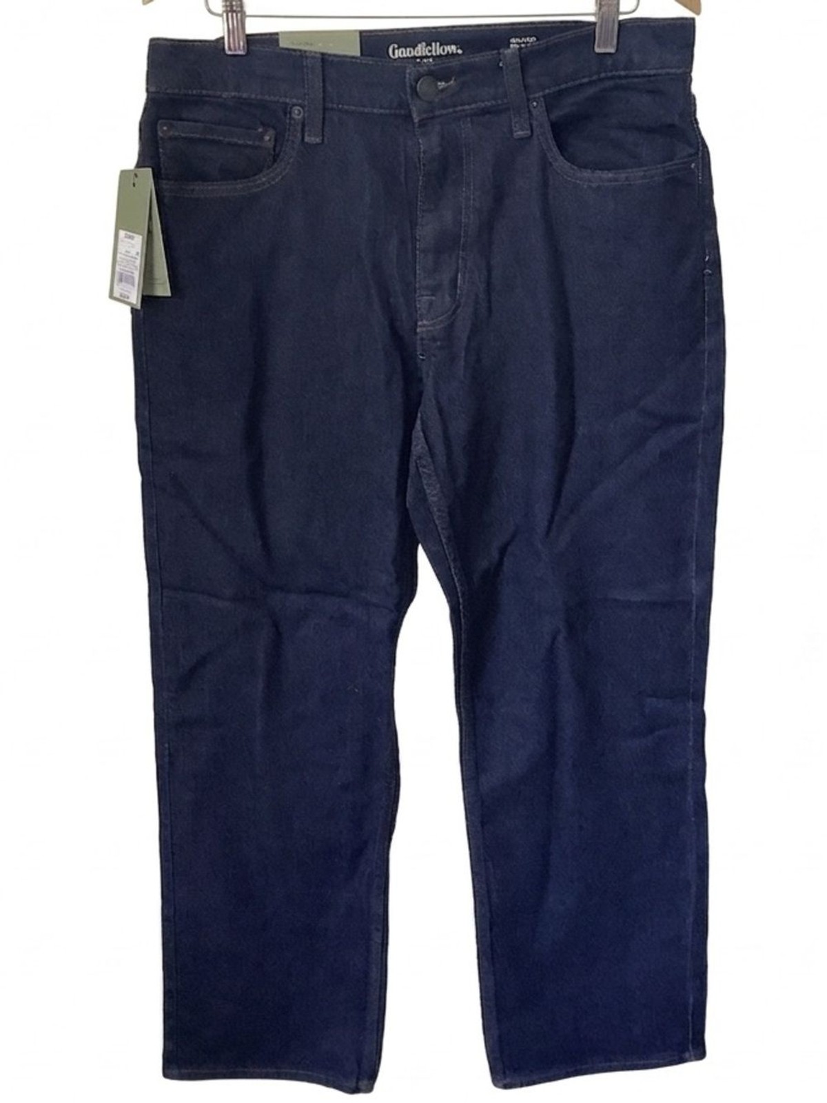 NWT Goodfellow & Co Men’s Relaxed Fit Total Flex Jeans Dark Wash 32×30