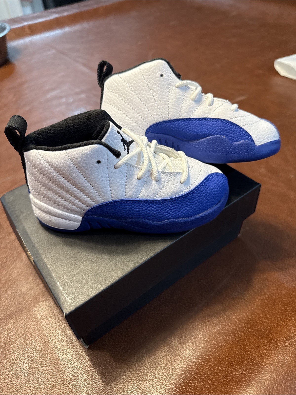 Jordan 12 Retro (TD) “Blueberry” – White/Black-Game Royal – (US 5c) – 850000-140