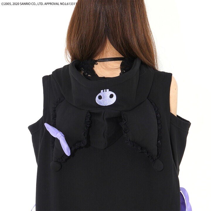 NWT Halloween Kuromi Free Size Jacket Lace Hoodie 4sell In Japan Only, US Seller