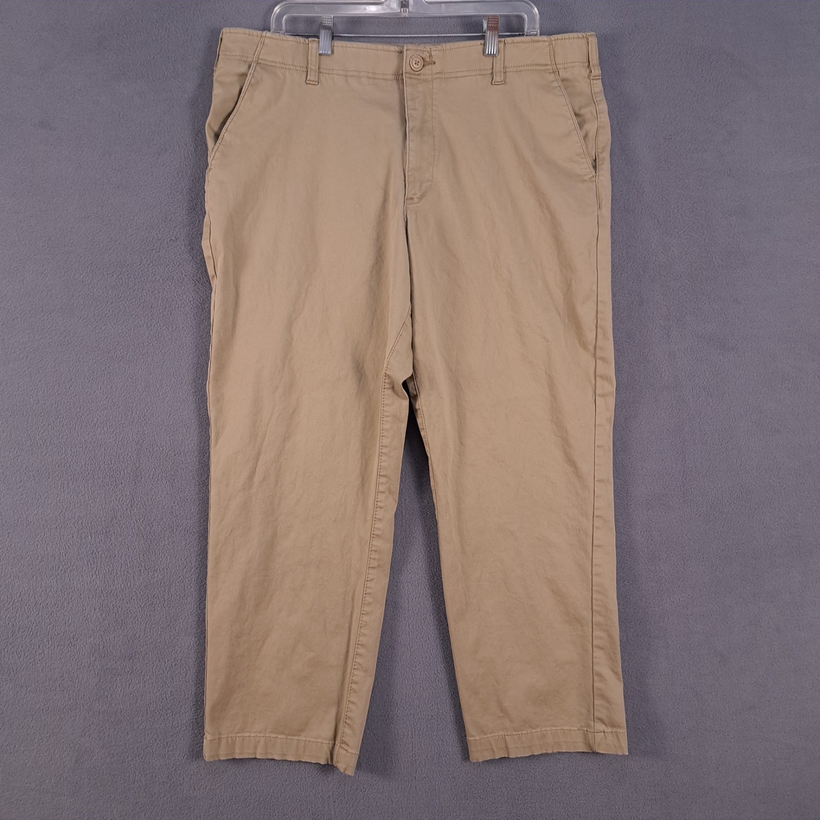 Lee Pants Mens 38×29 Beige Xtreme Comfort Chino Stretch Casual Workwear Outdoor