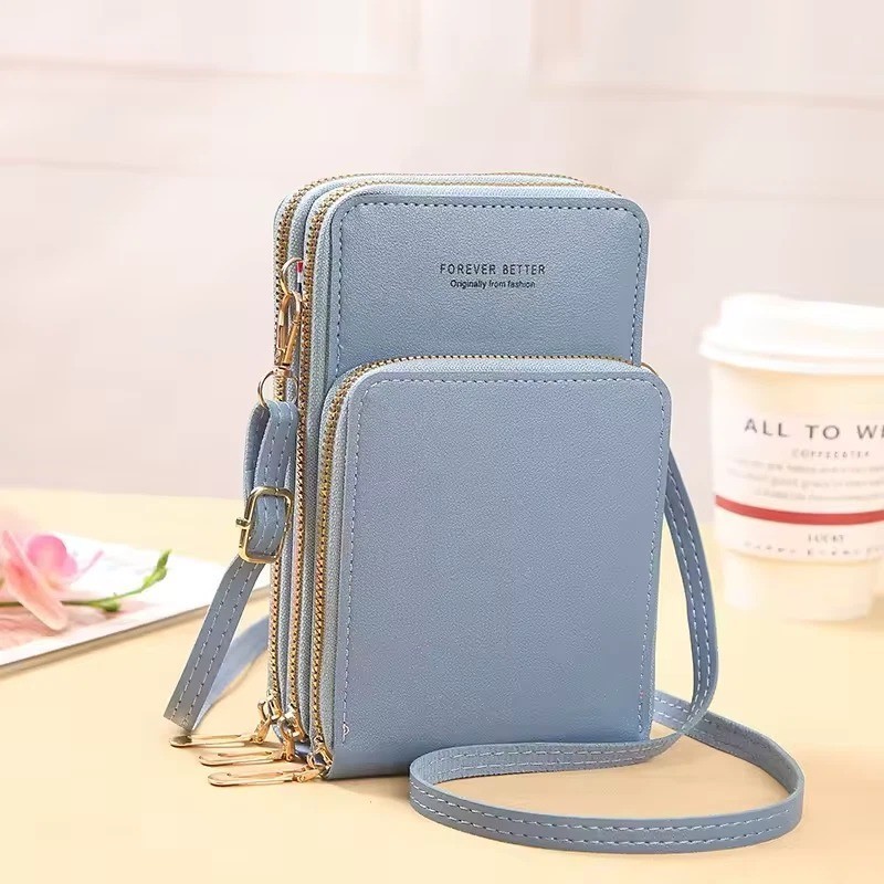 Small Crossbody Cell Phone Purse with Large Touch Screen for Women Mini Handbag