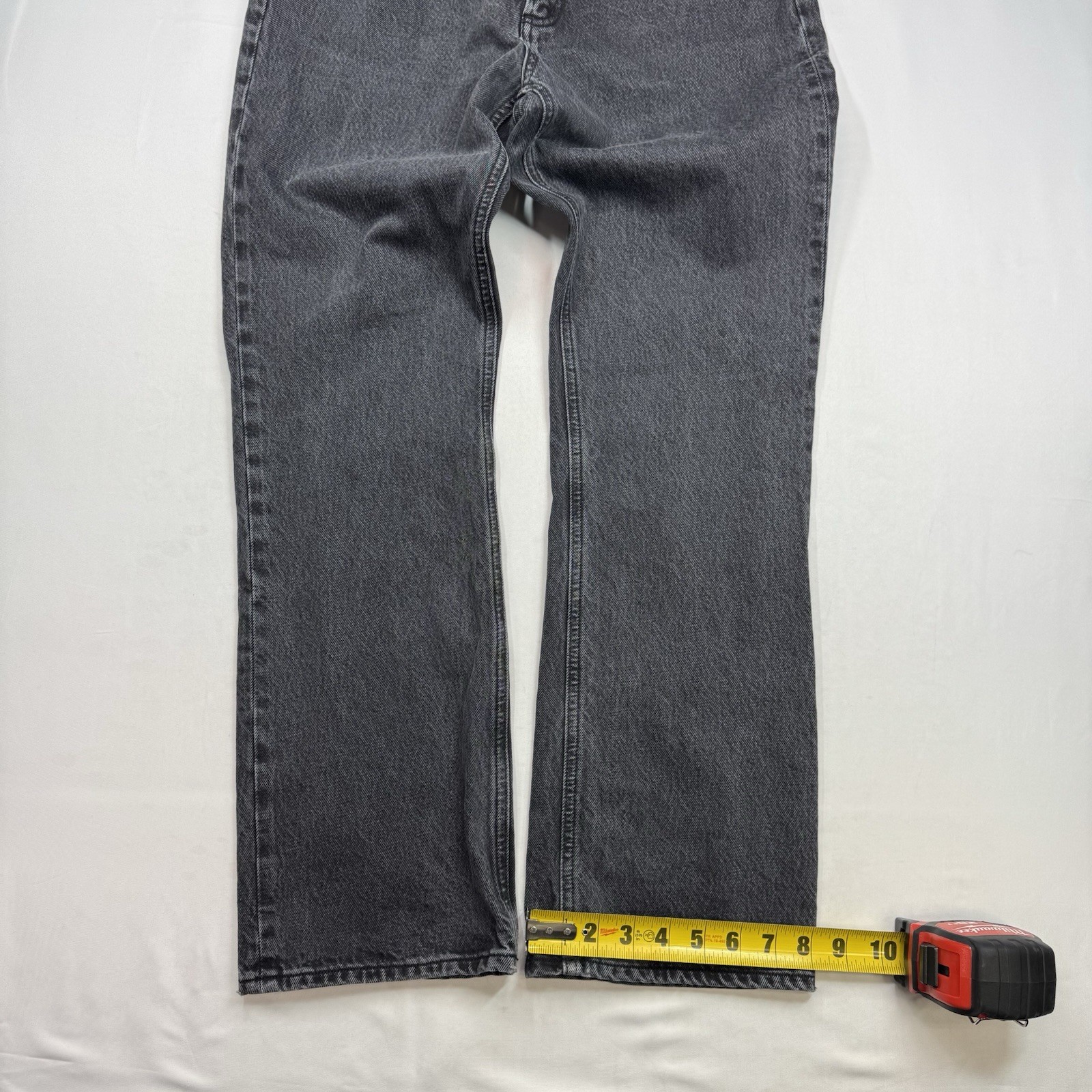 AGOLDE 90’s High Rise Straight Black Button Zip Fly Jeans Actual Fit 29×29 inchs