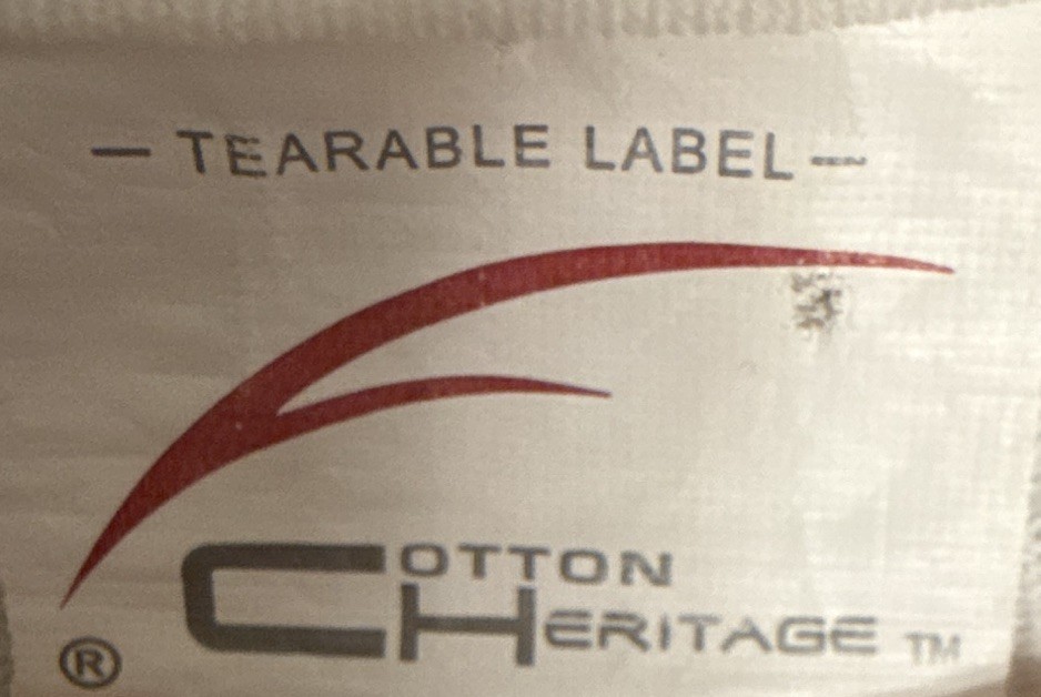 Cotton Heritage Men’s White Nashville Eagle Graphic Knit Cotton Tank T-Shirt L