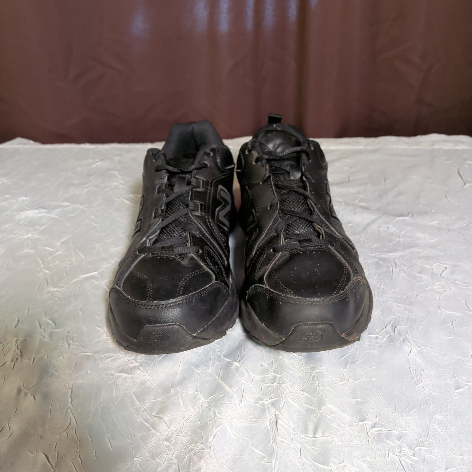New Balance 608 V5 Mens Size 10.5D Black Athleisure Athletic Walking No Insole