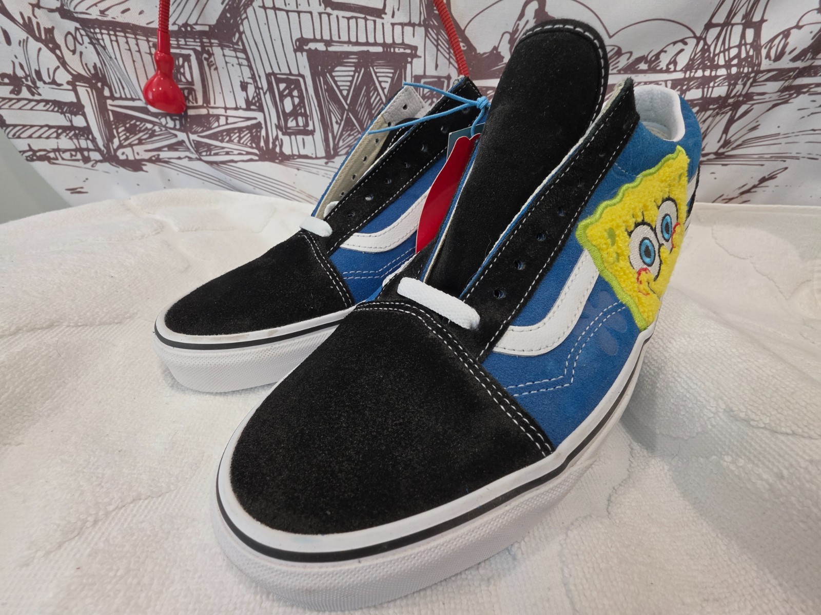 Vans Old Skool x SpongeBob “Smile Patch” – Men’s 11.5