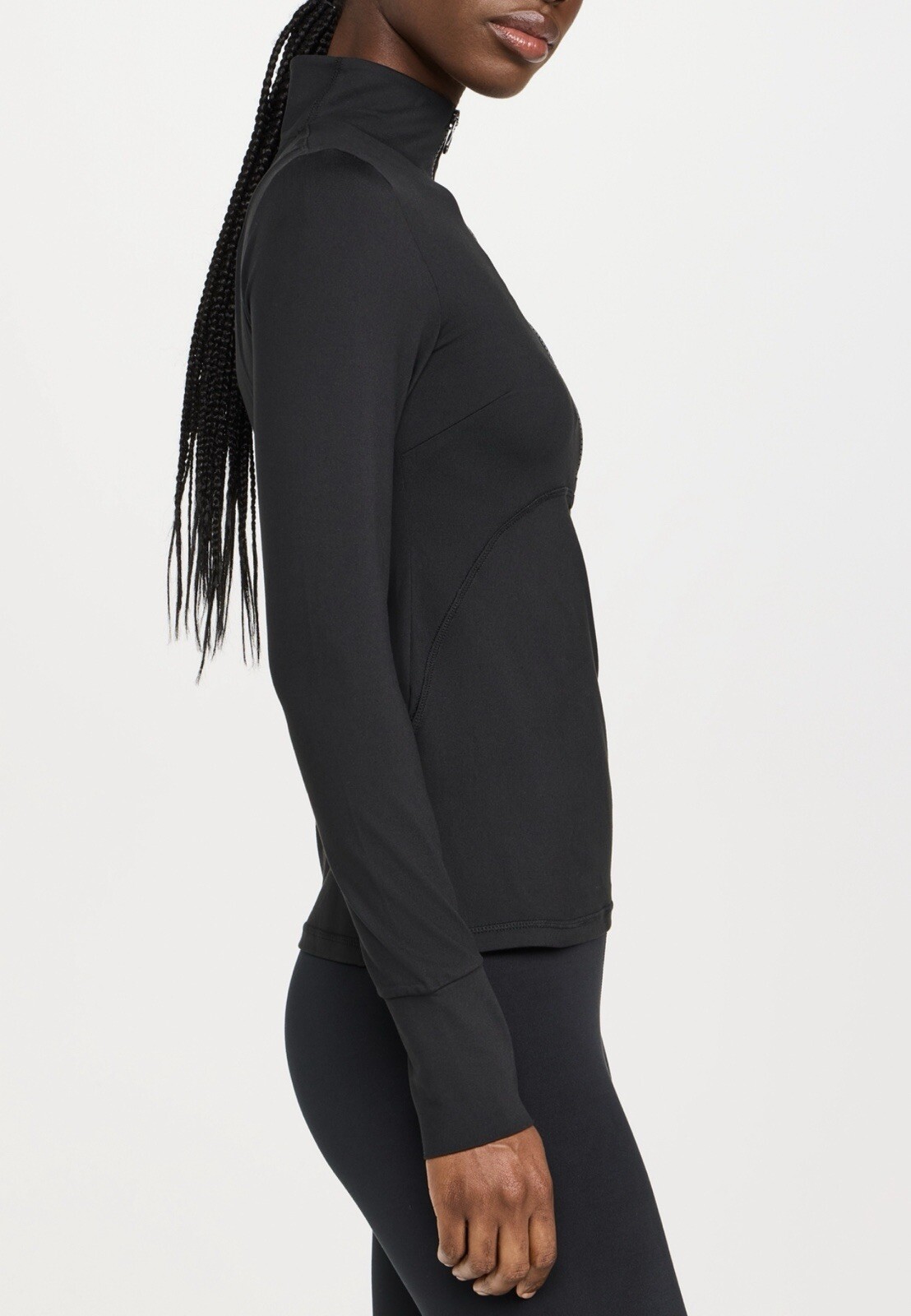 NWT VARLEY $99 Marvale Midlayer Jacket Top Black – Size Small