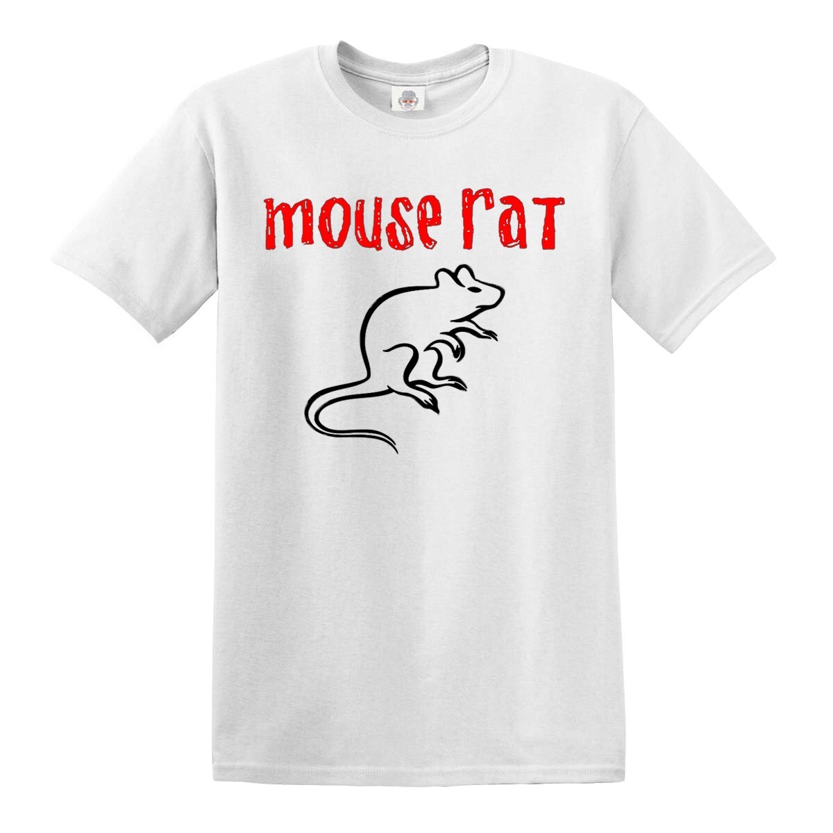 Mouse Rat T Shirt Mens Funny Rats Joke Novelty Design Gift Present Tee