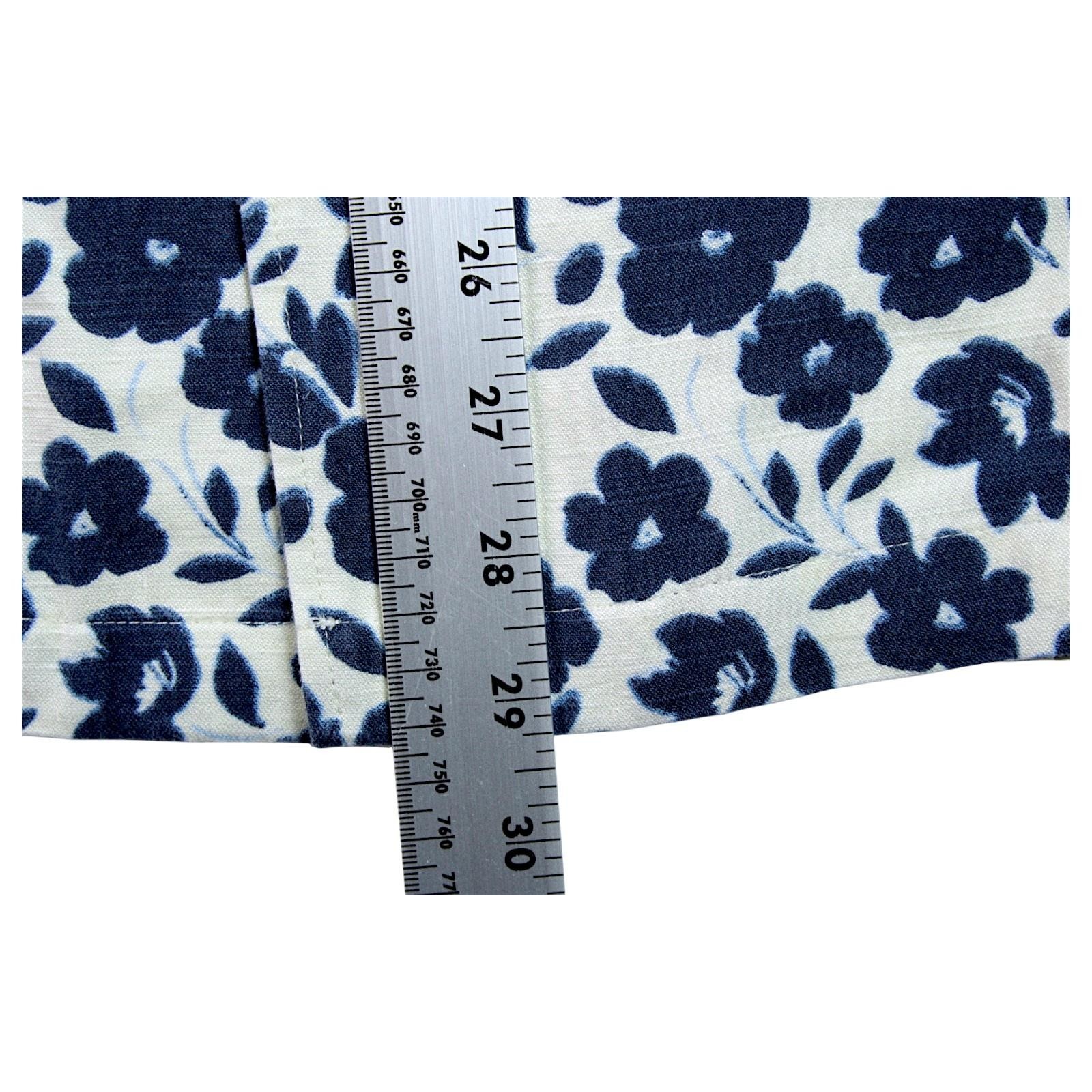 Ted Baker Camp Shirt Mens M Blue Floral Short Sleeve Button Front $150 NEW