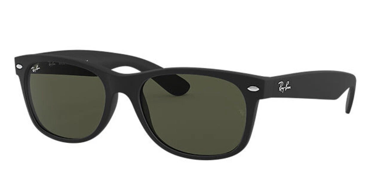 Ray Ban RB2132 New Wayfarer G15 Replacement Lenses Size 55-18mm Glass
