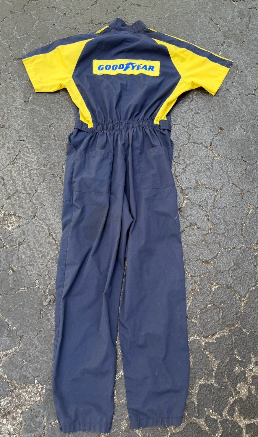 Vintage GENUINE GOODYEAR Official Racing Apparel Jumpsuit HOTROD SPEEDWAY