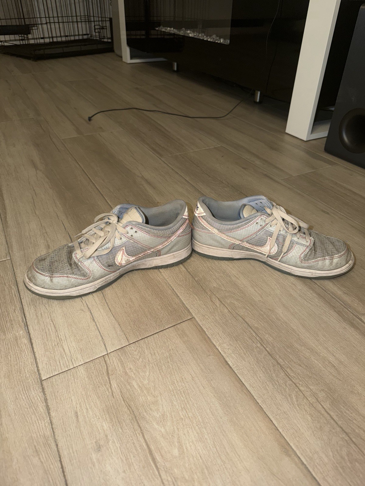 Size 10.5 – Nike Dunk Low x Union LA Passport Pack – Argon – Used