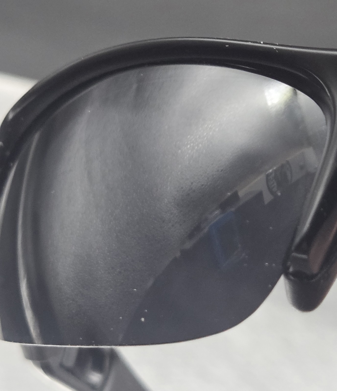 RARE OAKLEY 12-900 JET BLACK FLAK JACKET SUNGLASSES ~ New Replacement Lenses