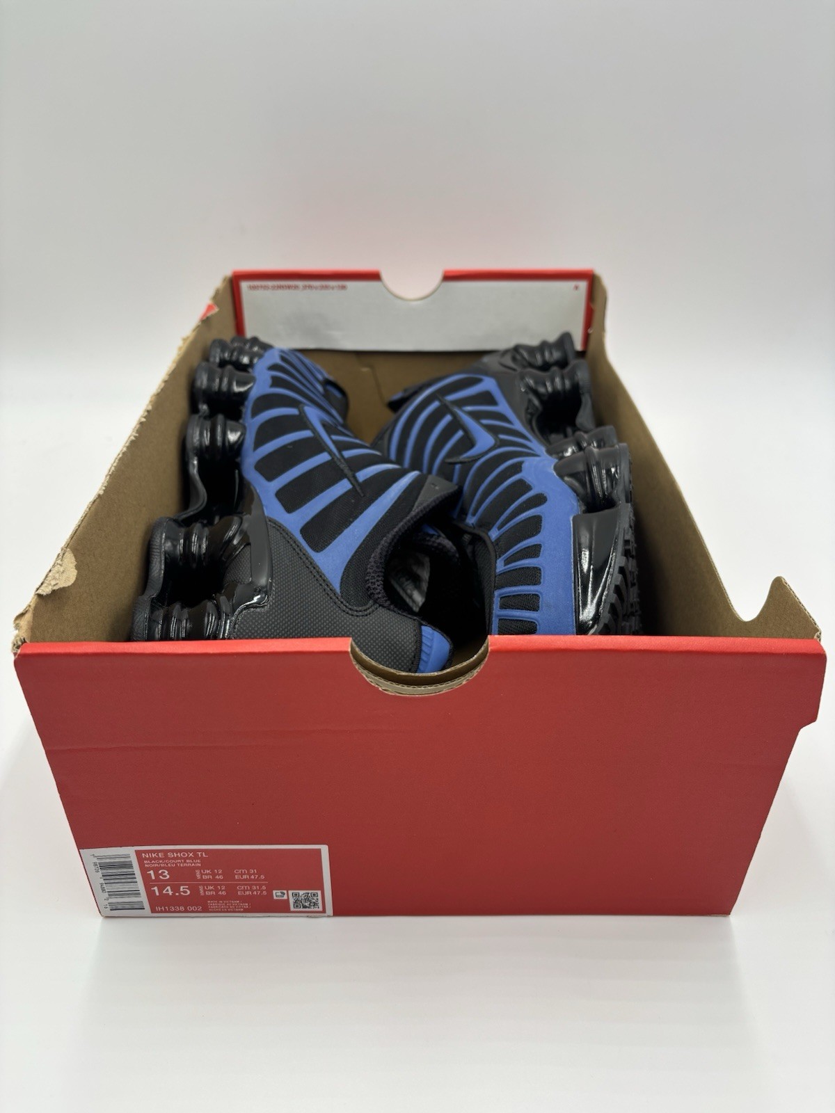 Nike Shox TL Reflective Ice Blue IH1338-002 Men’s Size 13