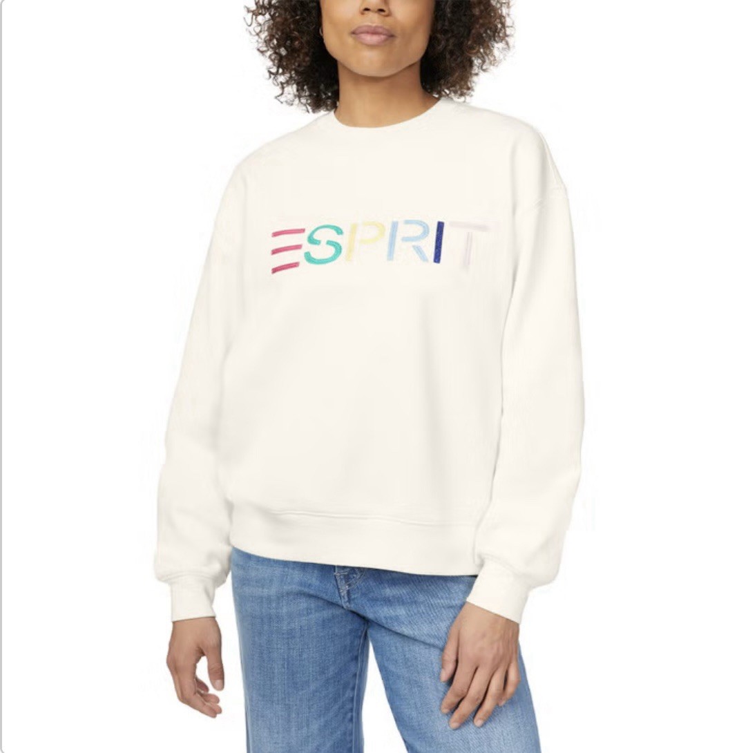 Esprit NWT Women’s Logo 80’s Crewneck Viral *XL