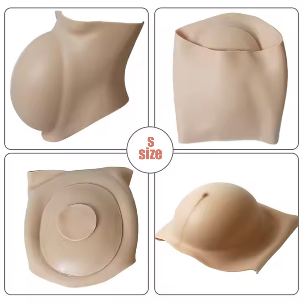 Inflatable Style Silicone Fake Pregnant Belly Pregnancy For Crossdresser