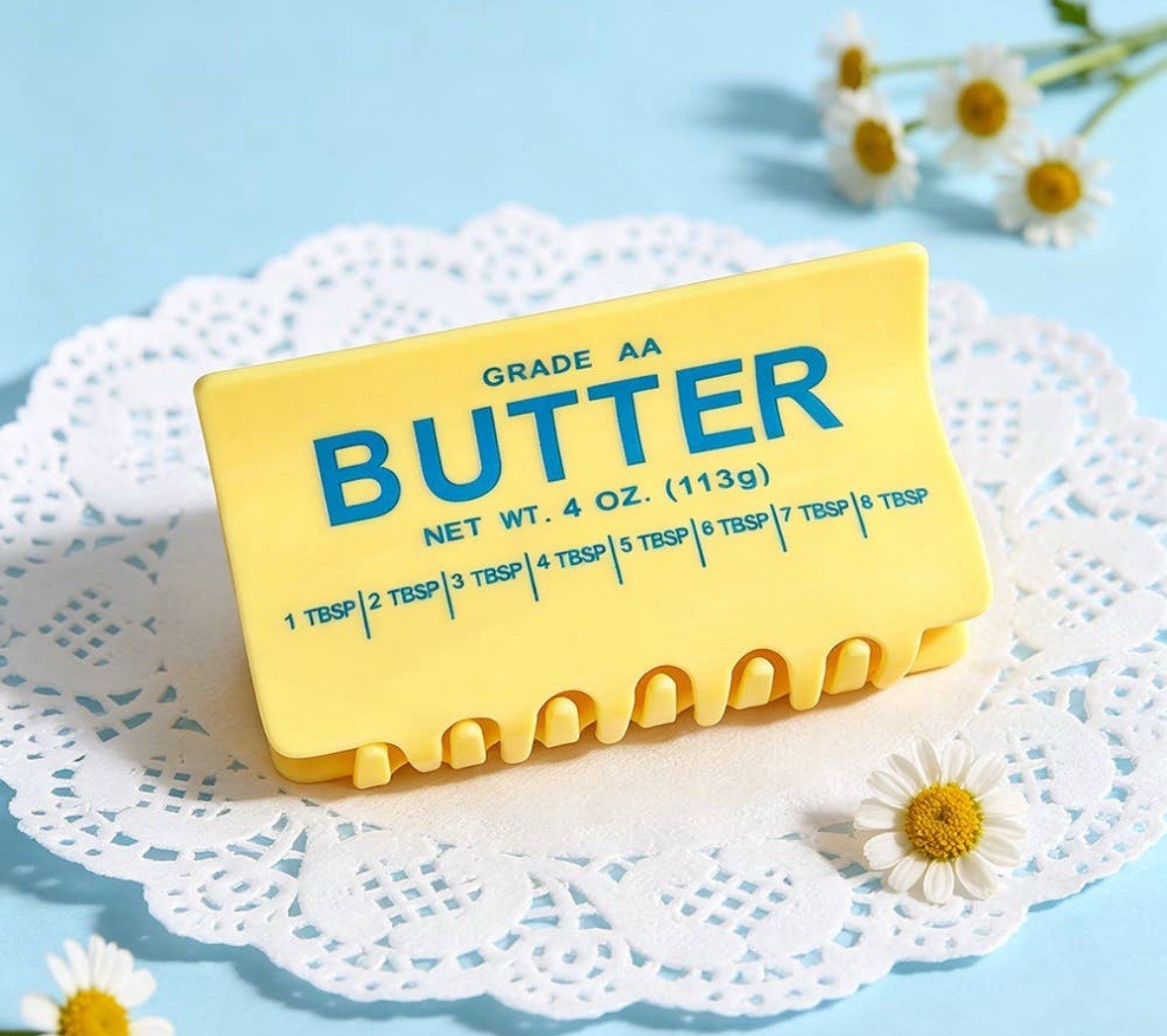 NewGrade A BUTTER hair clip claw 3.25″ long