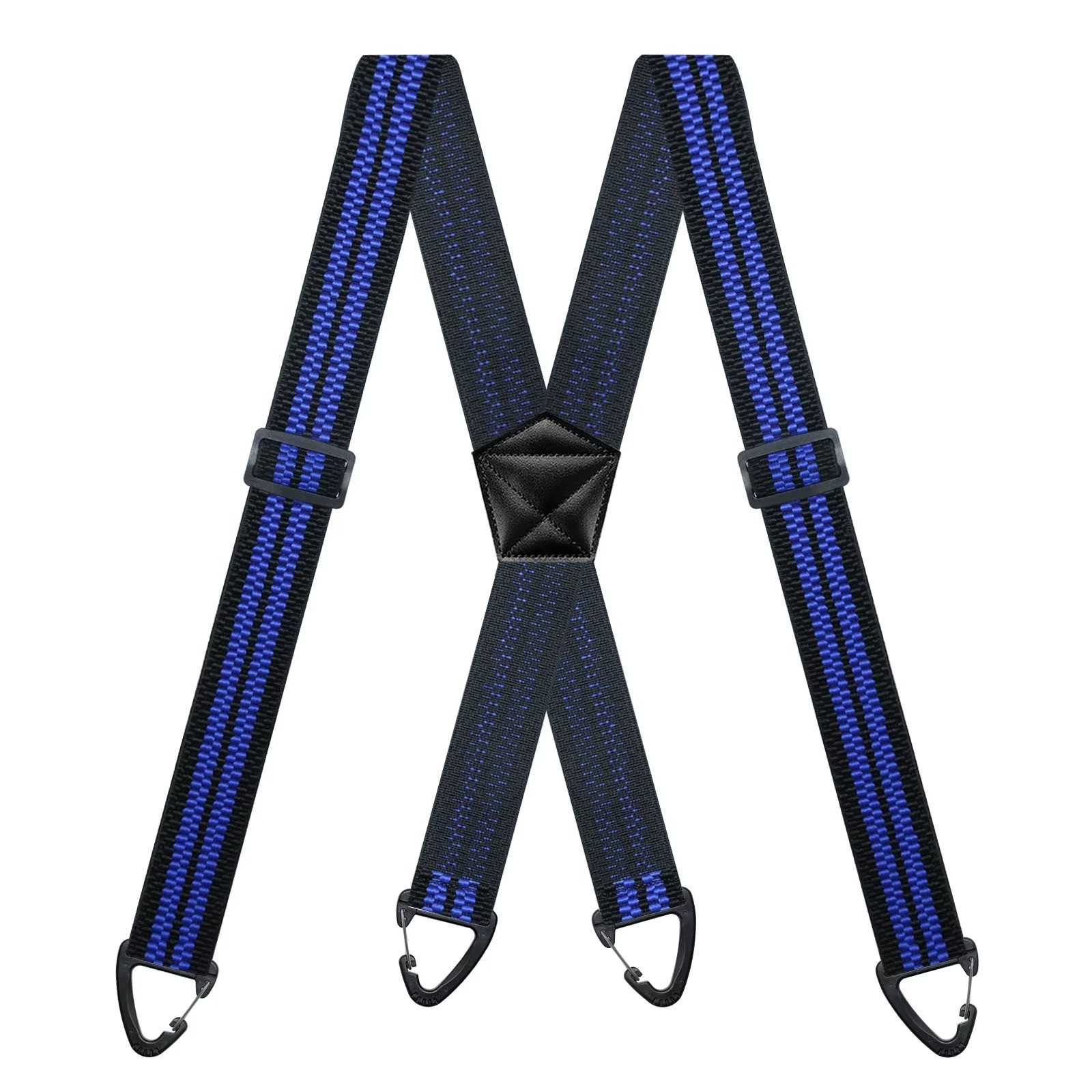 Suspenders for Men Heavy Duty, X Shape Back Hidden Suspender 1.5″ Under Clothing