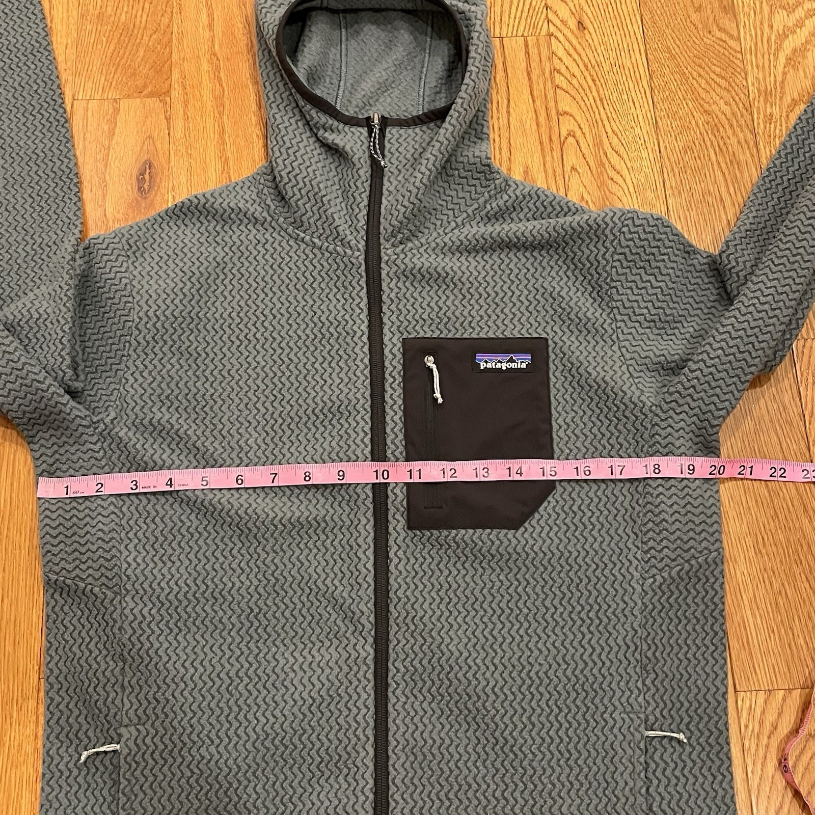 Patagonia Air R1 Hoody Jacket Mens Medium Full Zip Regulator Tech Fleece