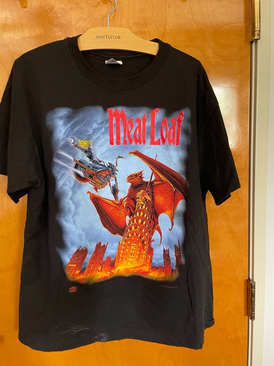 Vintage 1994 Meat Loaf Everything Louder World Tour T-Shirt XL