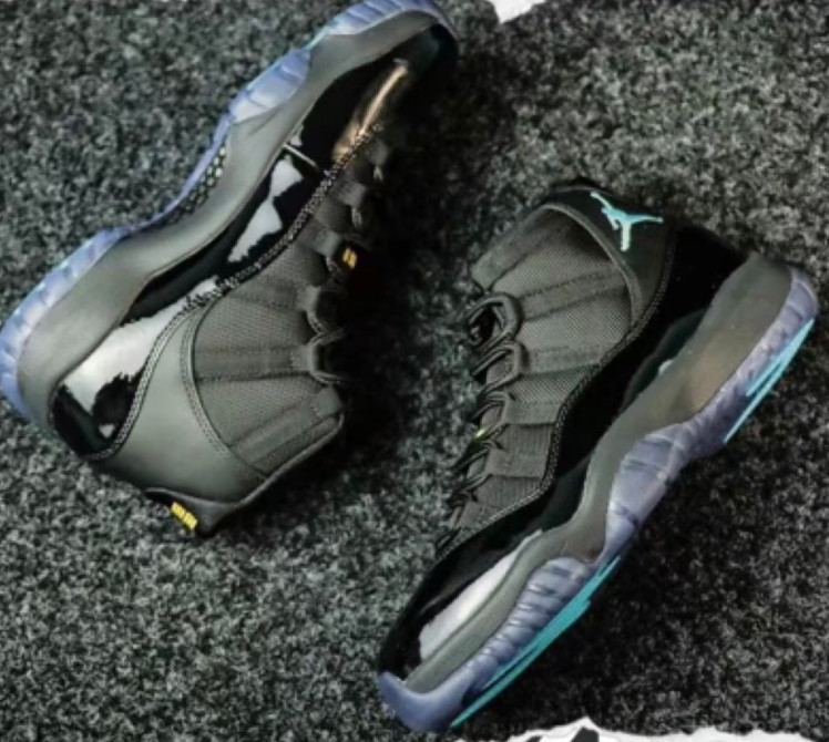 Men’s Jordan Air Jordan 11 Retro “GAMMA” Blue High-Top Retro Basketball Shoes