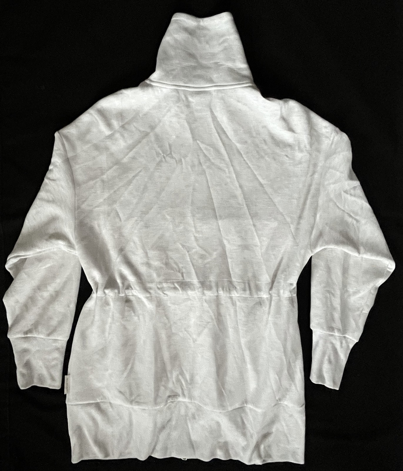 VARLEY Ridgefield Longline Sweatshirt Jacket Ivory Cream Marl VAR01574 Womens S