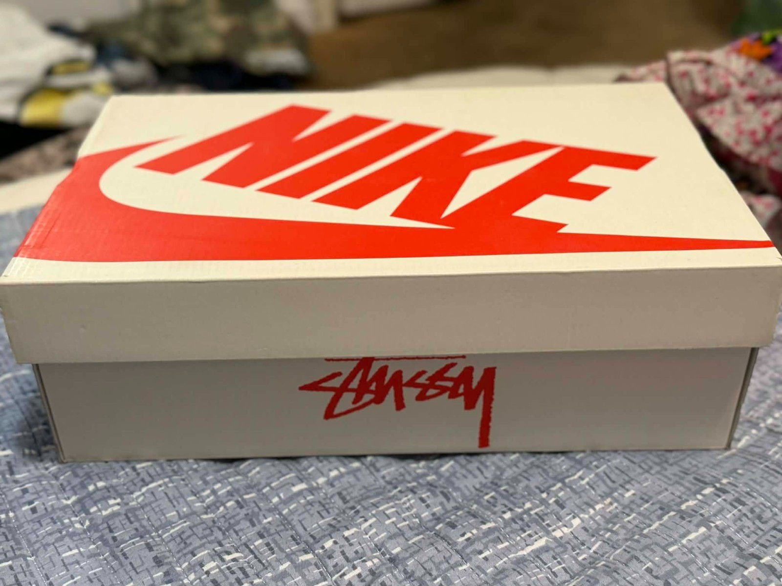 Size 7 – Nike Air Force 1 Low Stussy Black