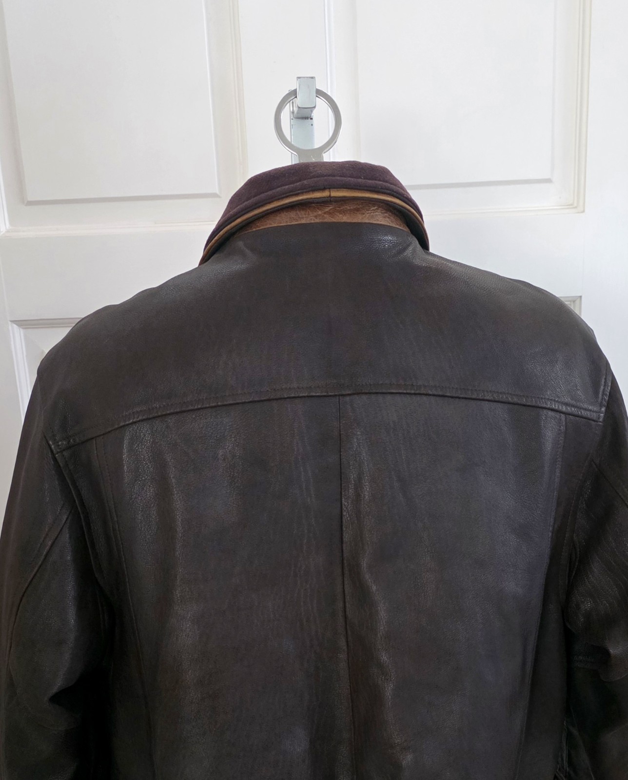 Lone Pine American Made Leather Jacket Aspen Pitkin Dry County Goods Mens sz 40