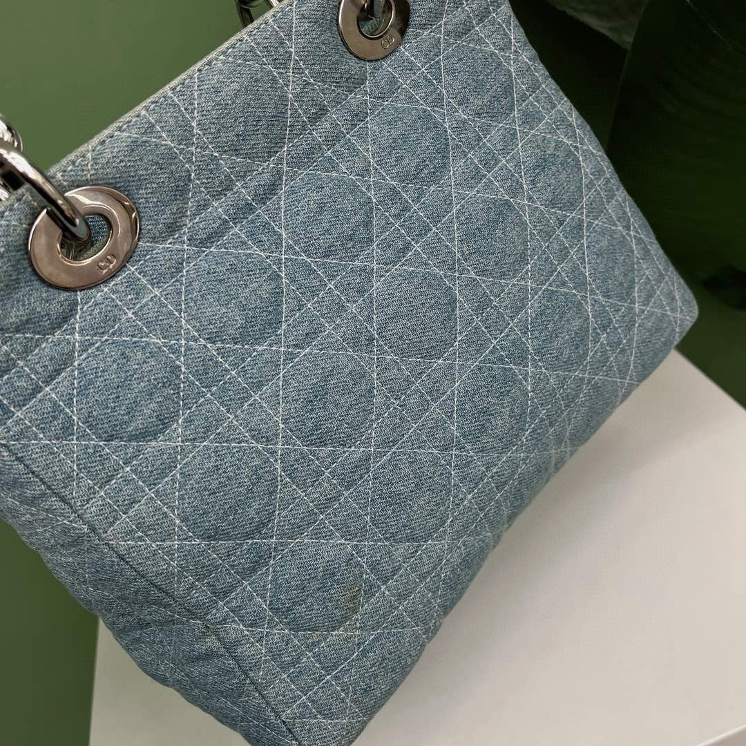 Dior Pre-Owned Authentic Lady Dior Top Handle 24*20*11cm Free Tracked Shipping