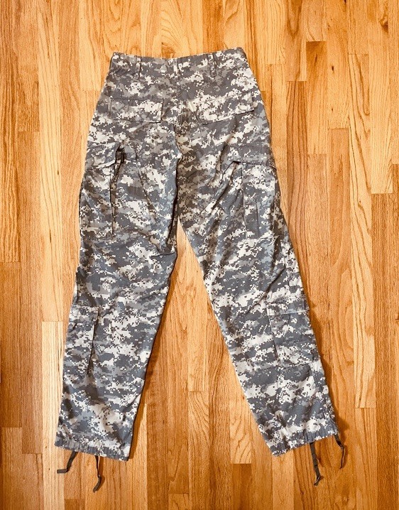 Vintage Military Digital Camo Tactical Pants, Small -Long, 32 1/2,by 35 1/2