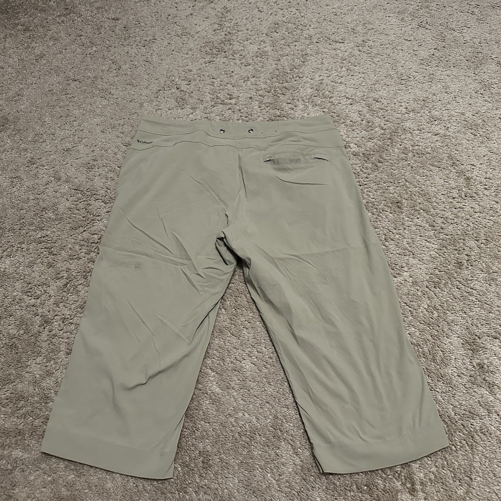 Columbia Omni-Shield Pants Womens 16 Capris Advanced Repellency Hiking Outdoor