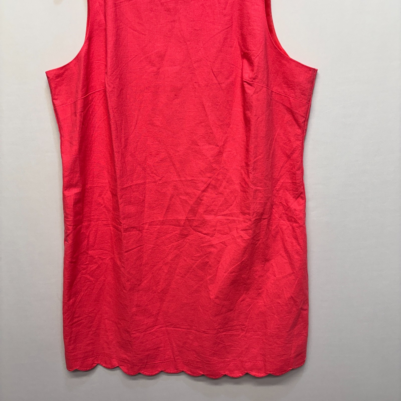 NWT J. Crew Women Sleeveless Shift Dress Size 18 Linen Blend SP24 C086 -11