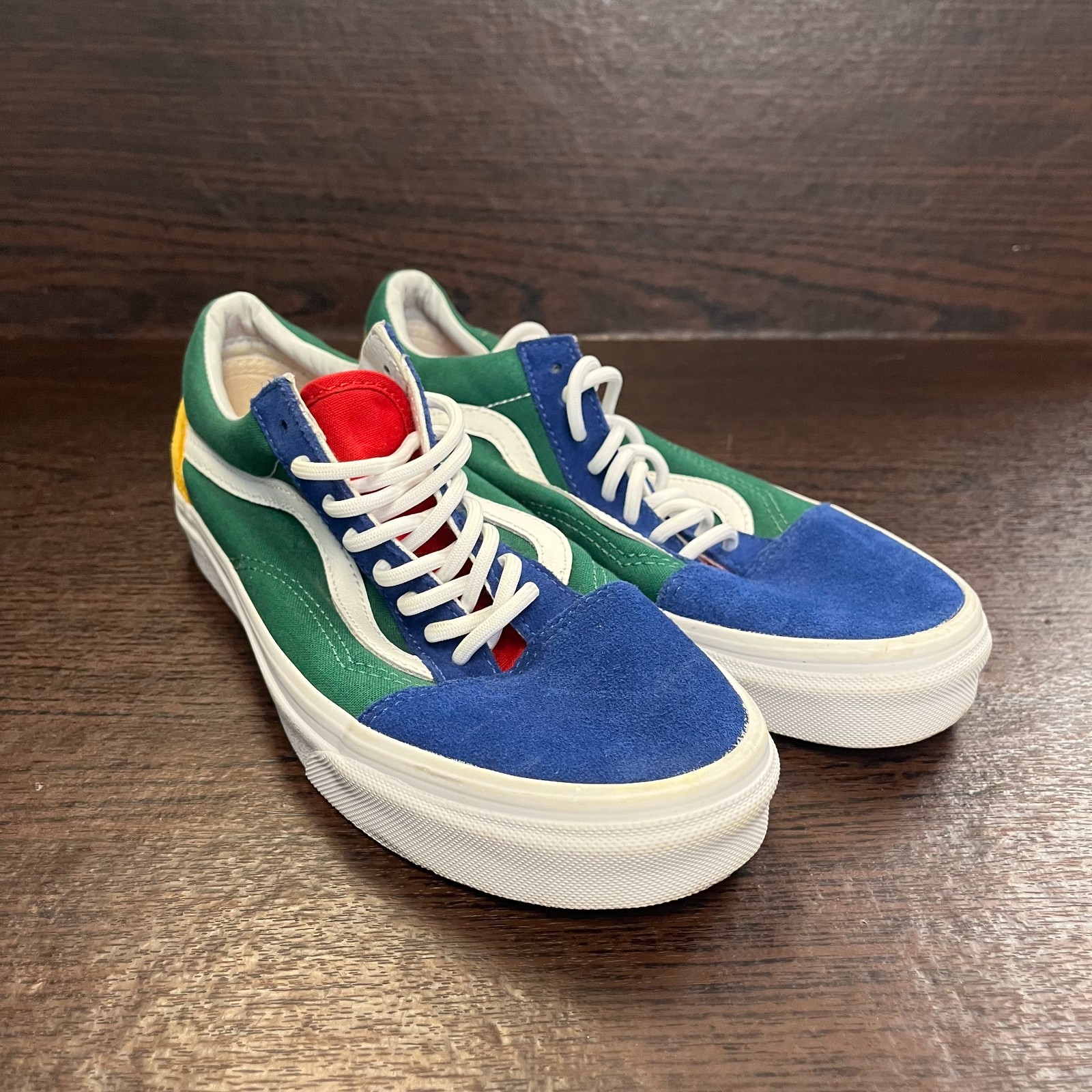 Vans Old Skool Unisex Sneakers Size Men 6.5 Women 8 Multi Color 500714 Skate