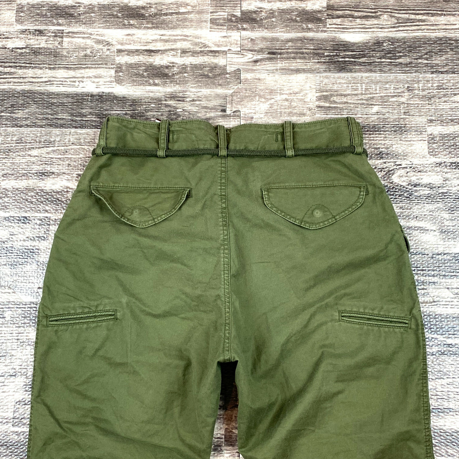 Narifuri Tokyo Japan Tactical Crop Drawstring Pants Size S Small