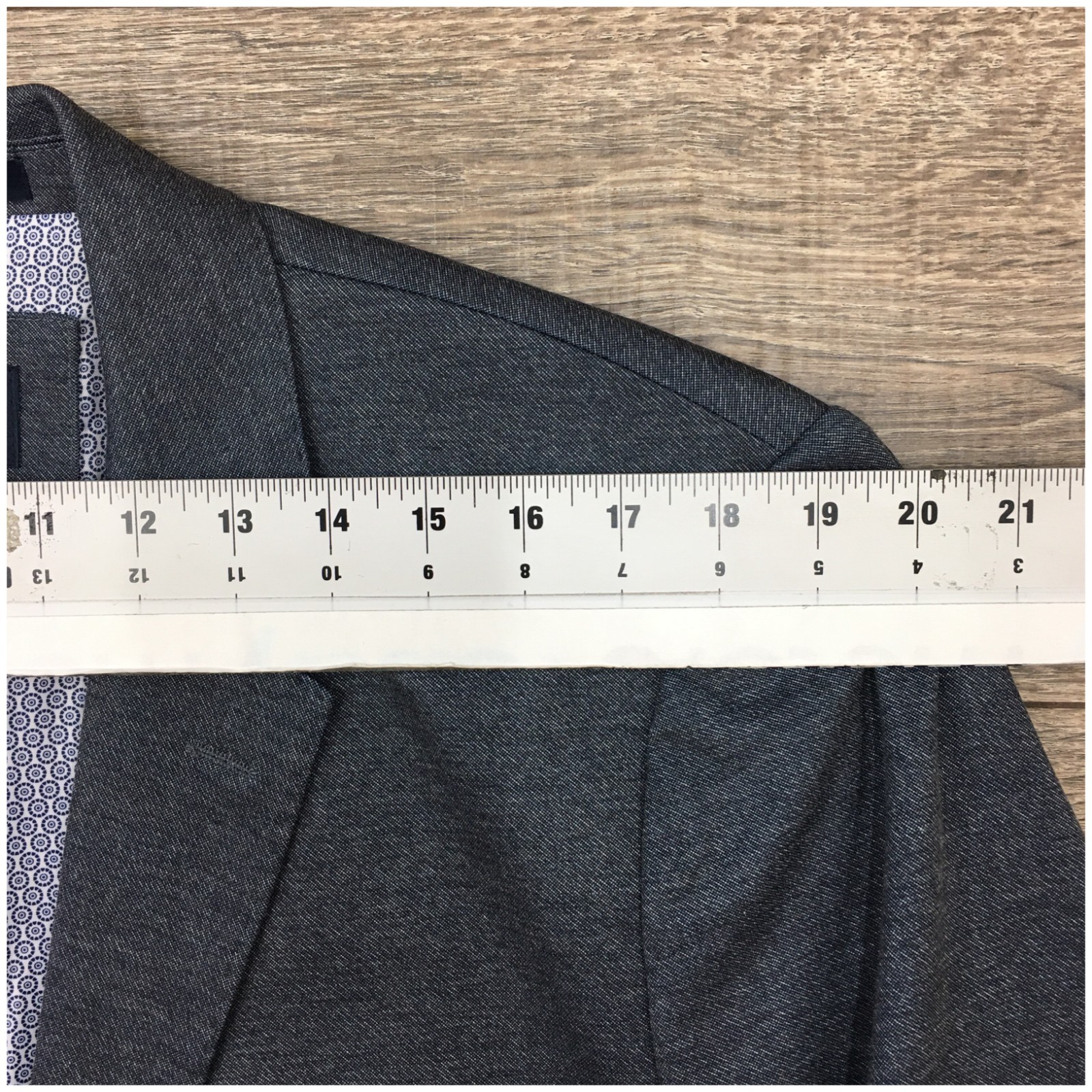 7 DIAMONDS Mens Modern Blazer Sport Coat Casual Jacket Size XL 44R Classic Suit