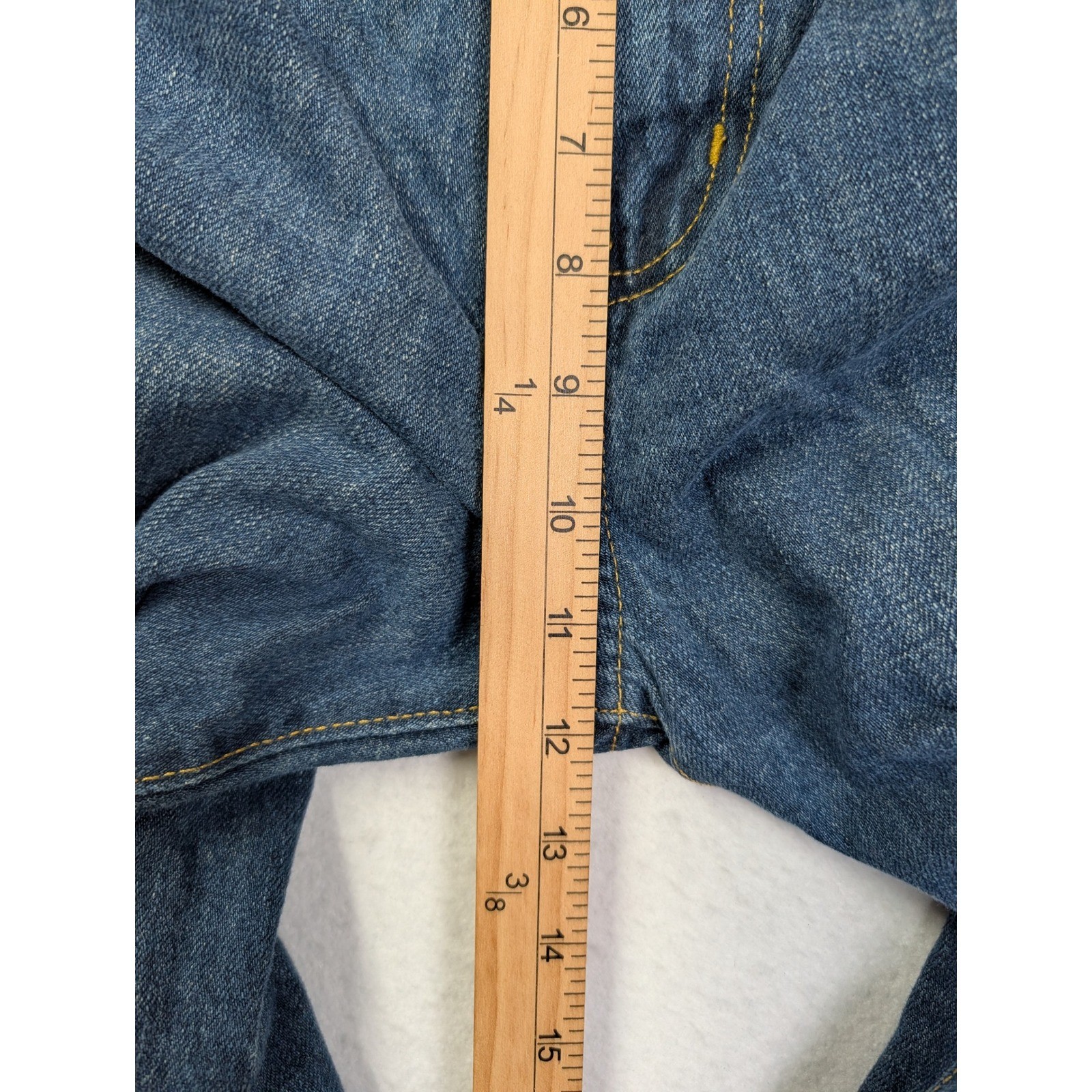 Urban Pipeline Mens Relaxed Straight Jeans 48 x 34 Dark Wash Blue Denim