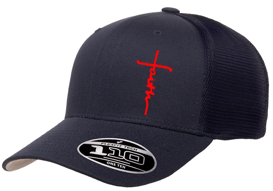 FAITH GOD RELIGION JESUS TRUCKER SNAPBACK FLEXFIT 110M HAT *FREE SHIPPING*
