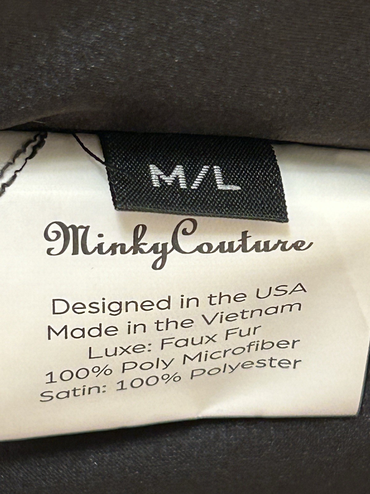 Minky Couture Designer Robe Leopard Plush Belt Unisex M/L Medium Large – GRC