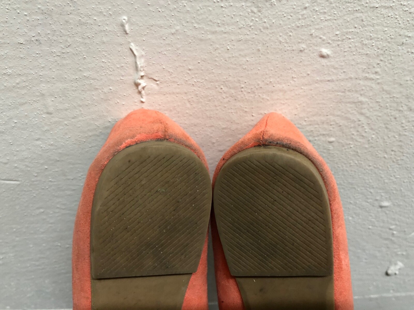 H&M Women man made materials Flats shoes -Peach color- size US 7 – EUR 38