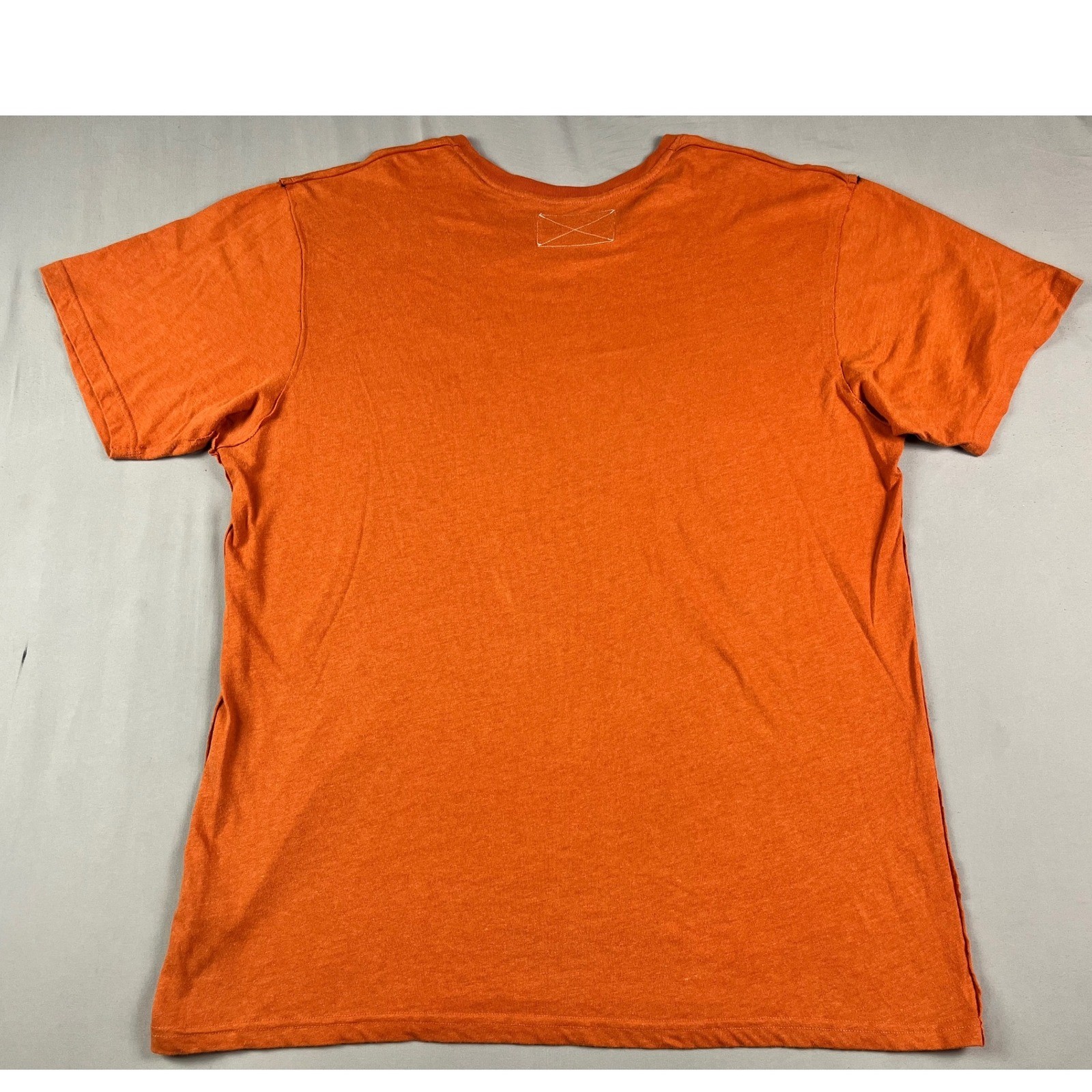 Nike Texas Longhorns UT Graphic T-Shirt Burnt Orange Mens 2XL Hemp Cotton Blend
