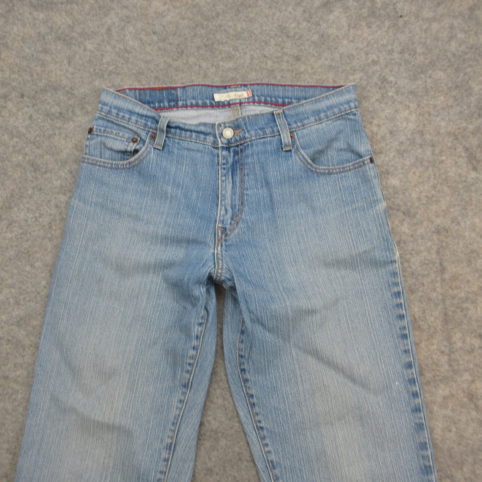 Levi’s 550 Jeans Women’s Size 8 Medium Light Wash Relaxed Tapered Stretch