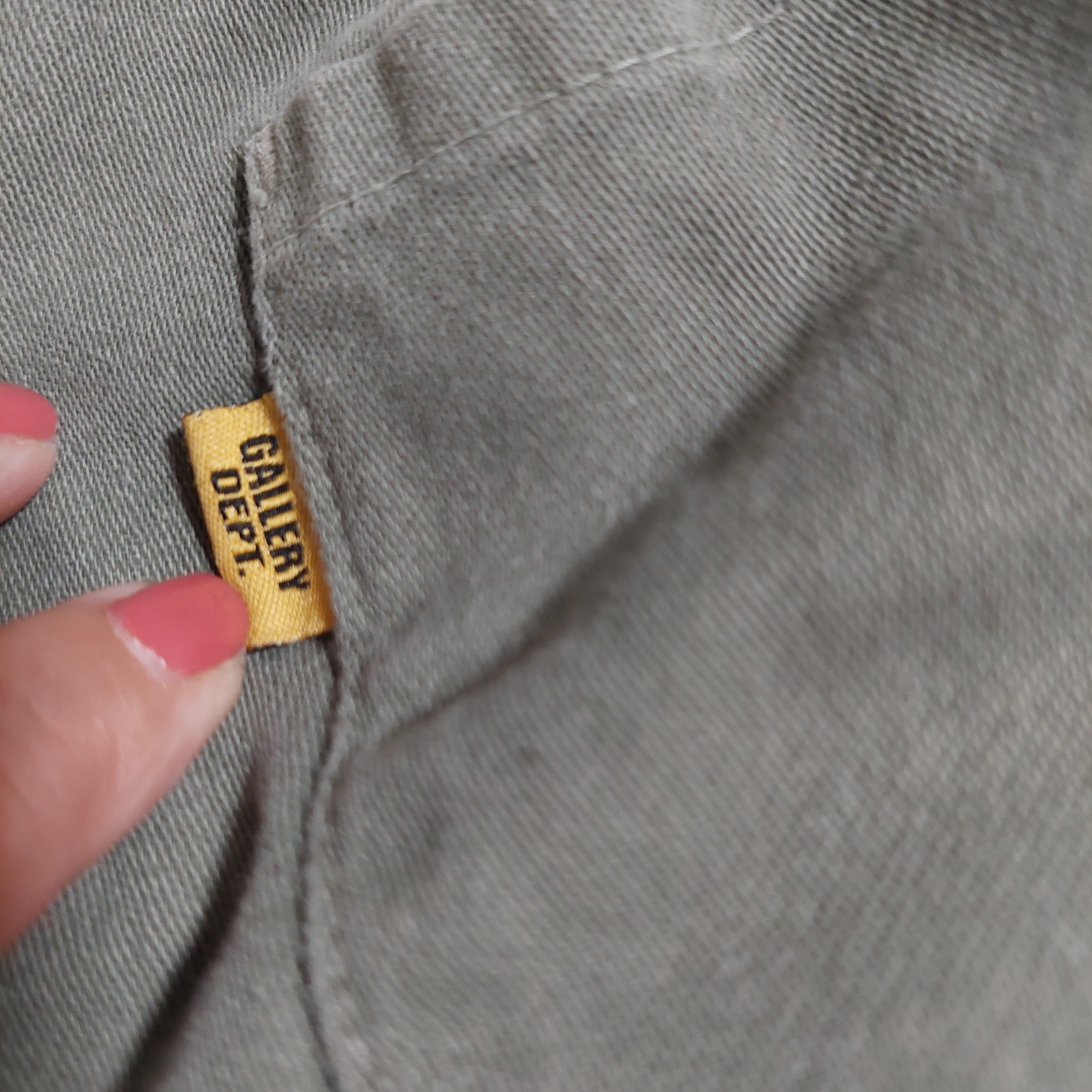 Gallery Dept. Zuma Drawstring Shorts, Olive Green, Size XL