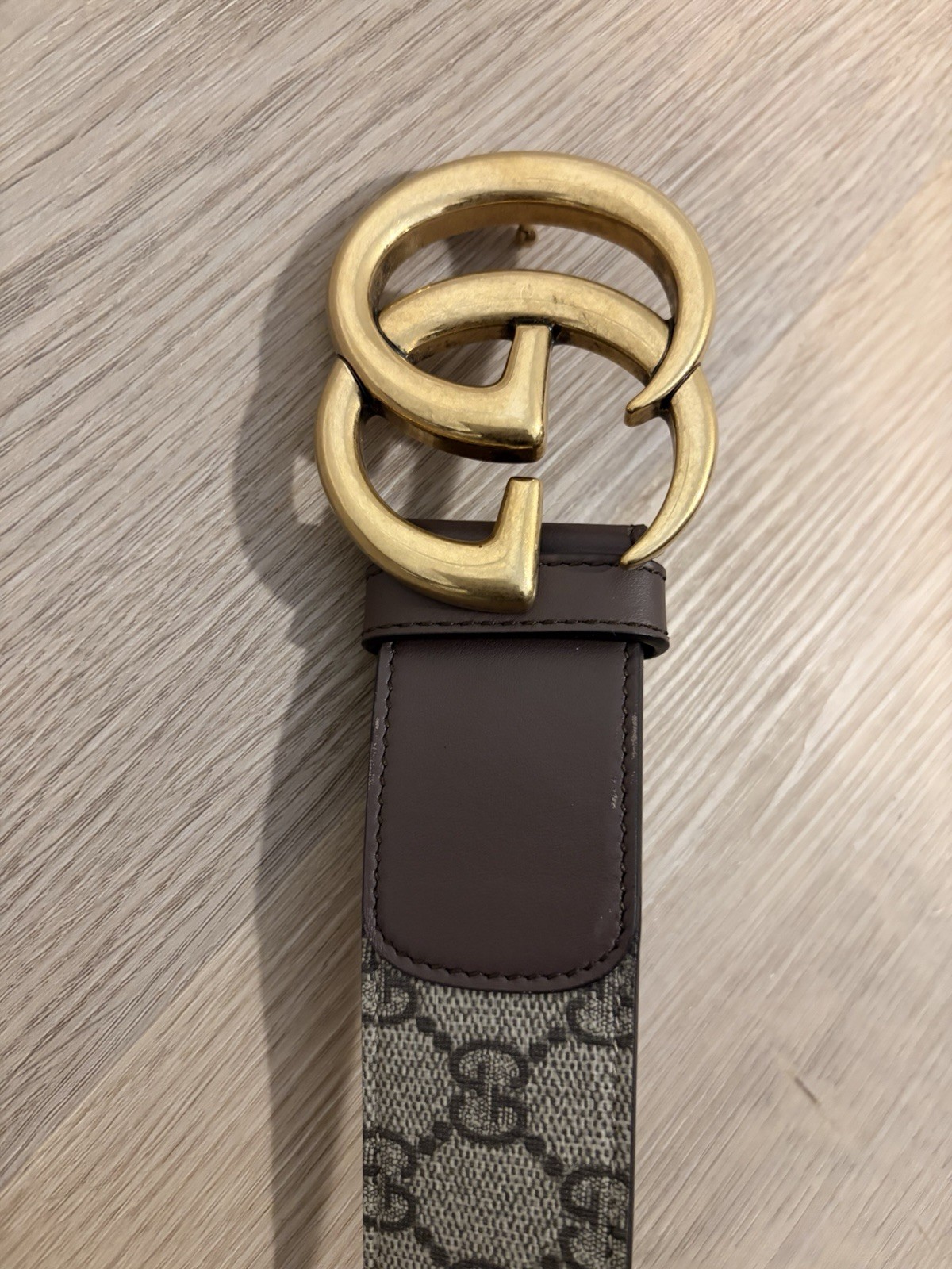 100% authentic gucci belt