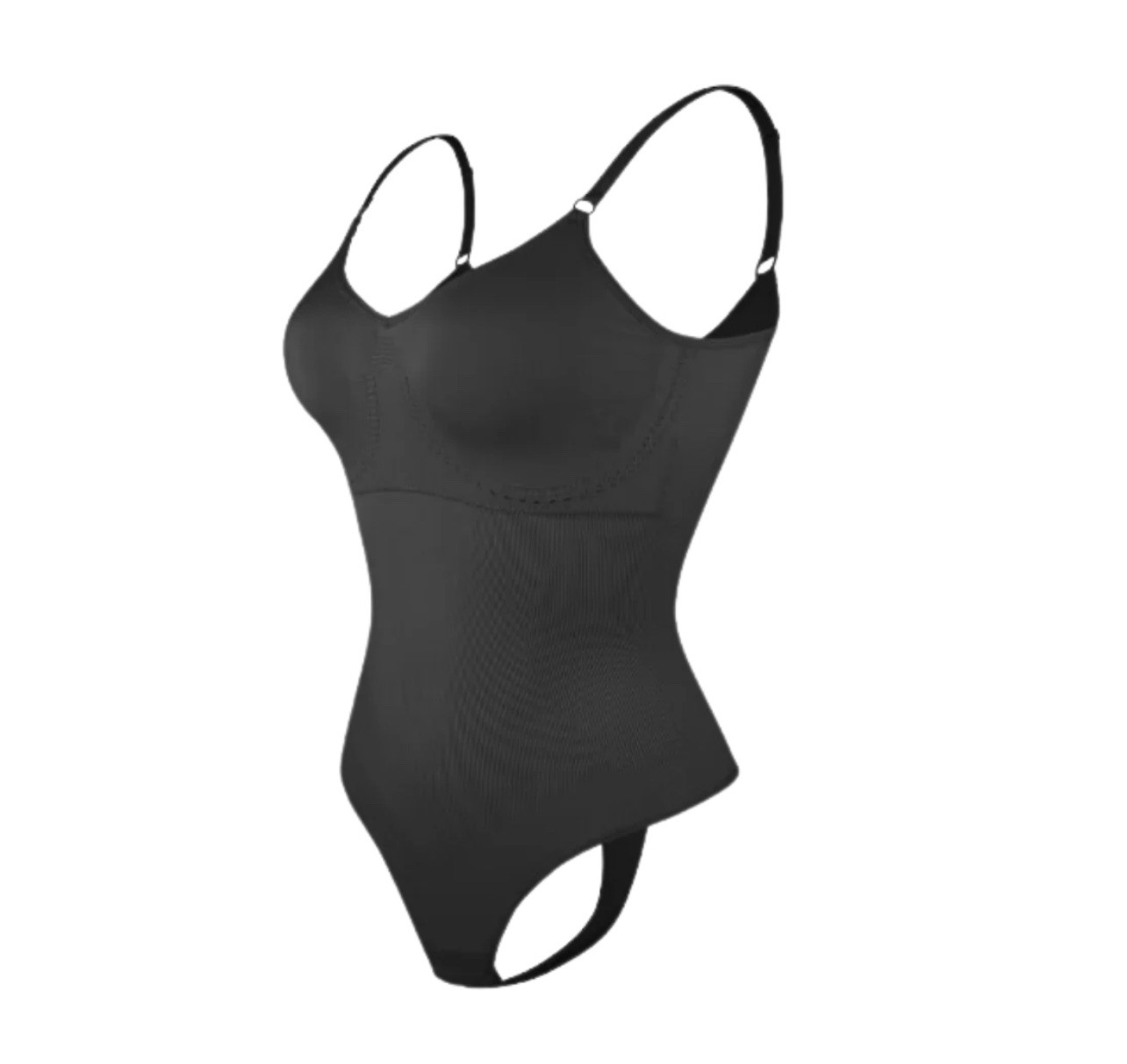 Shaperin Tummy Control Body Suit Slimming Shapewear Black Size XXL