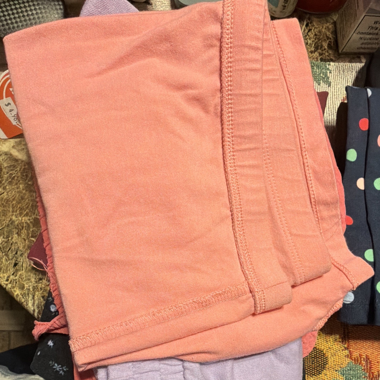 Girls Leggings Lot Size 4-6 Multicolor Assorted Colors & Mixed Patterns