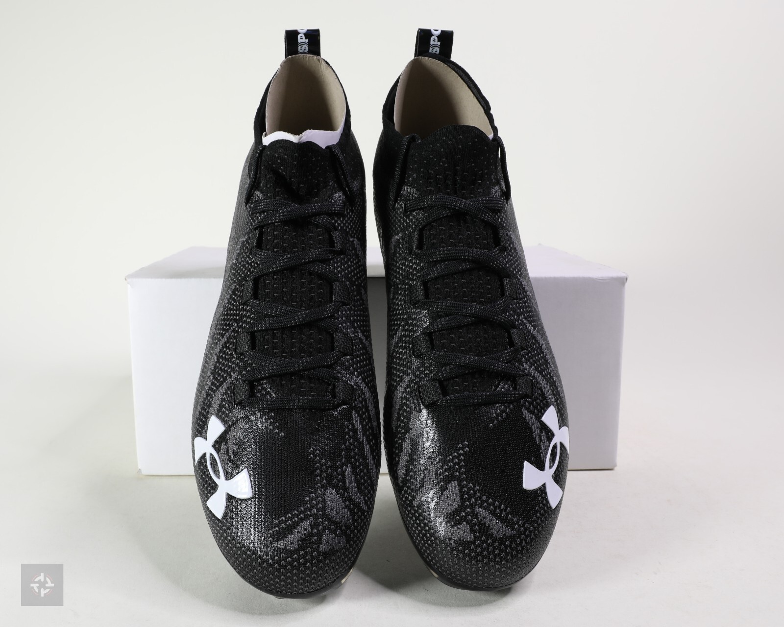 Under Armour Spotlight Lux MC Black Football Cleats Mens Size 13.5 (3023959-001)