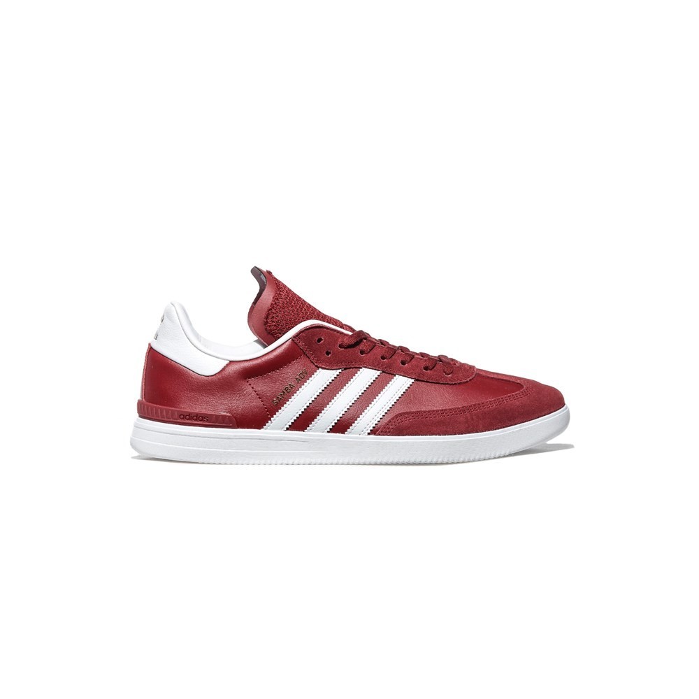 Adidas Samba ADV Burgundy White Blue (380) Men’s Shoes
