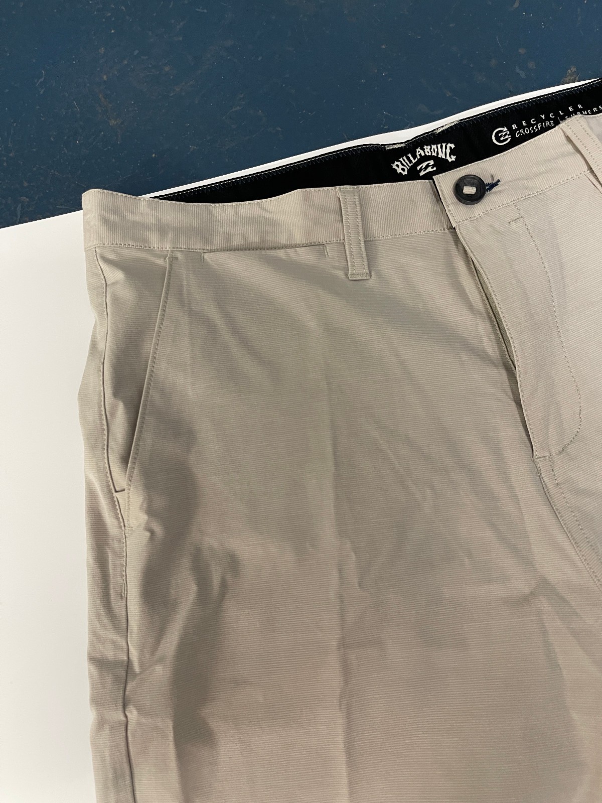 BILLABONG Mens $60 Crossfire Submersible Swim Shorts Trunk BCS, Btn Waist/Zipper