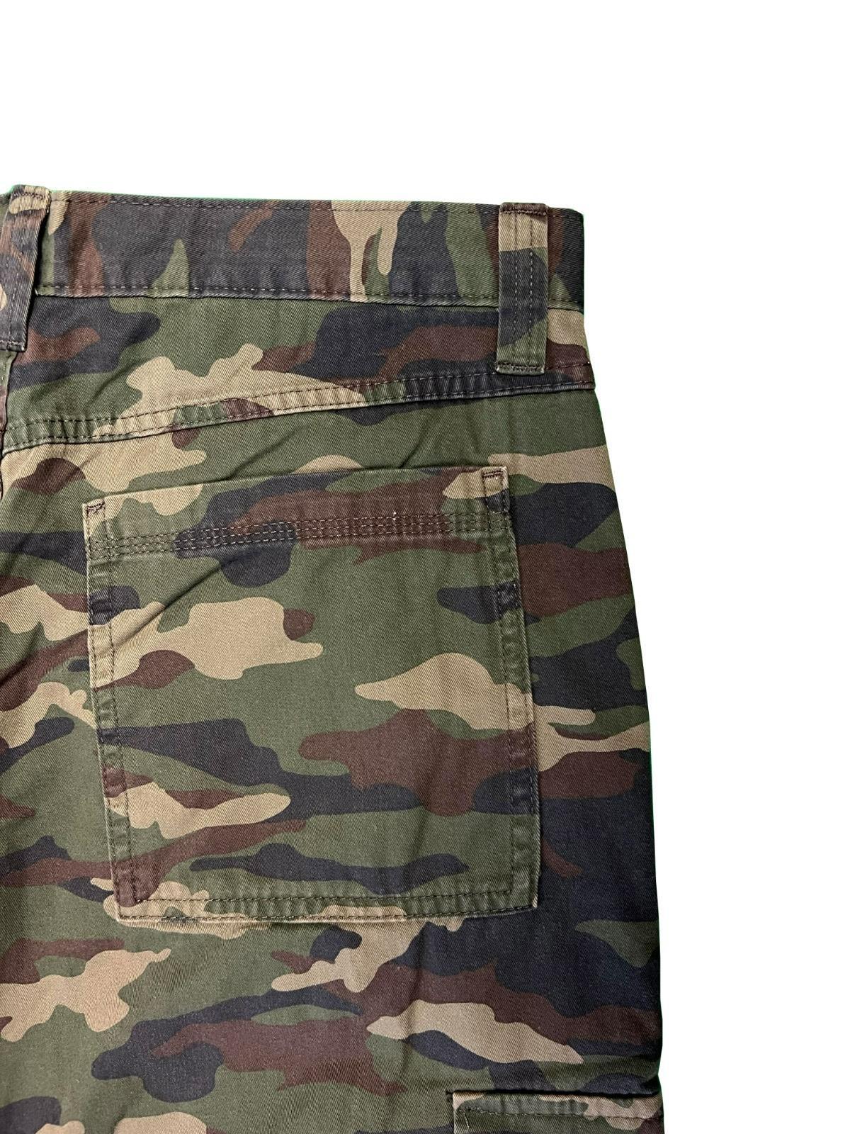 Wrangler Men’s Smooth Camo Pant Fleece Lined Cargo Relaxed Fit Five Star (S02)